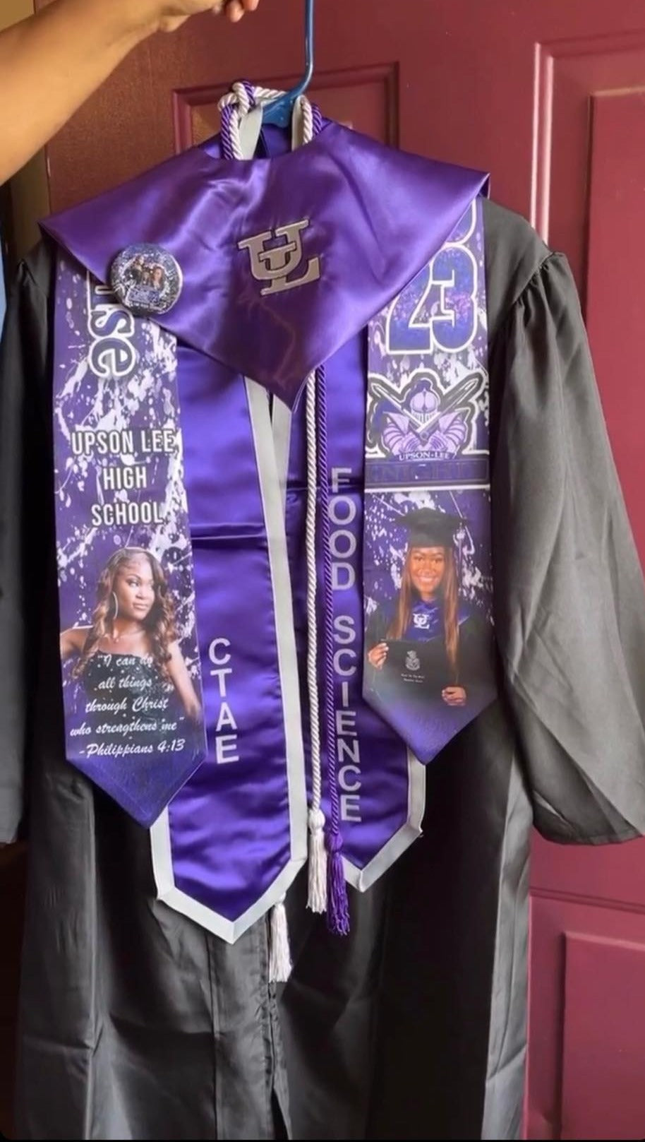 Custom Graduation Stole