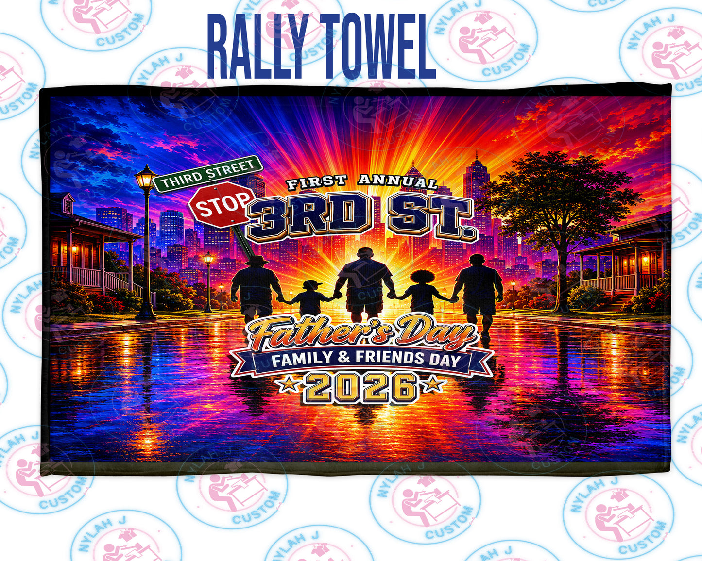 3rd St. Father's Day Rally Towel 2026
