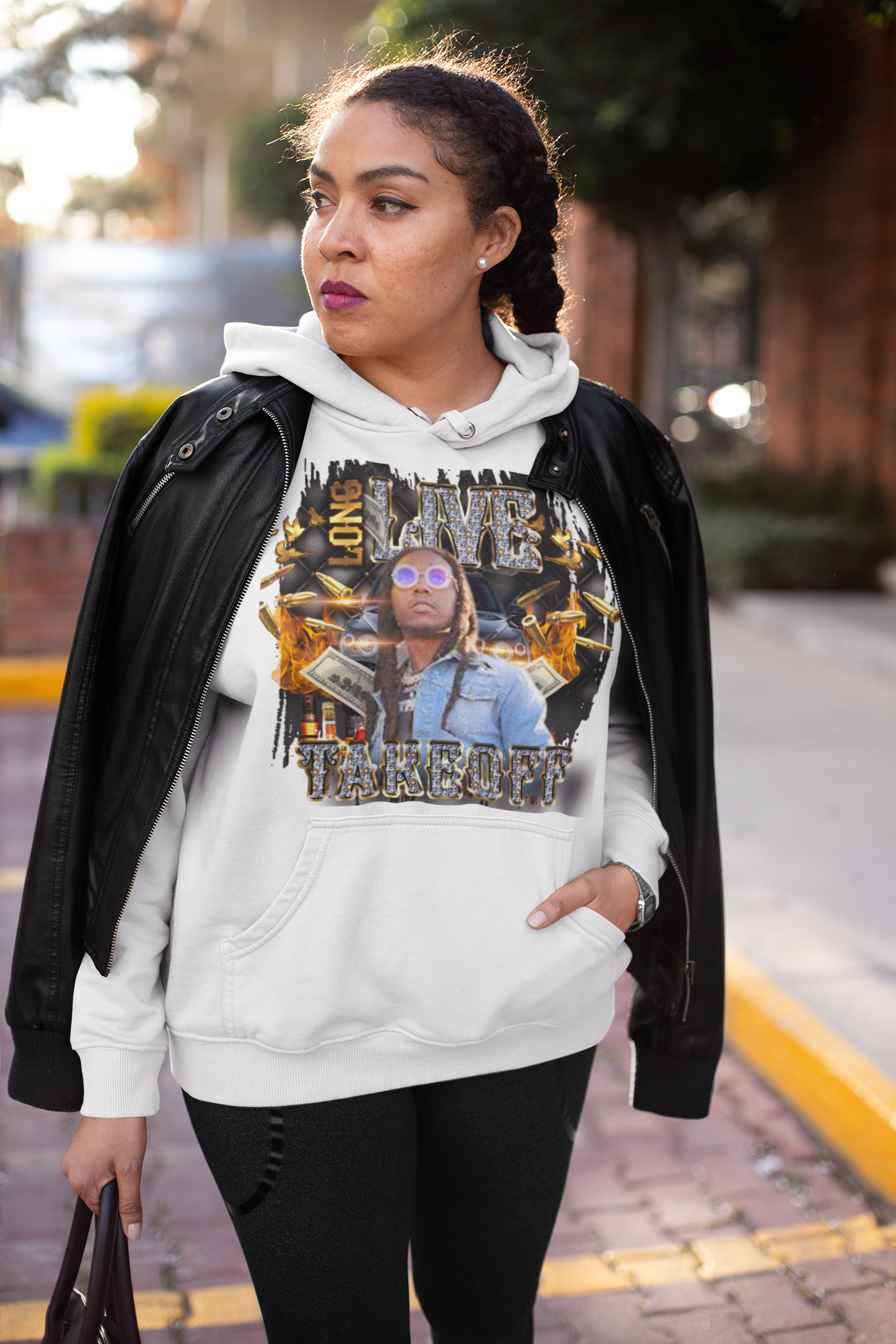 LONG LIVED BLING Memorial Full/Partial 3D Shirt Hoodie
