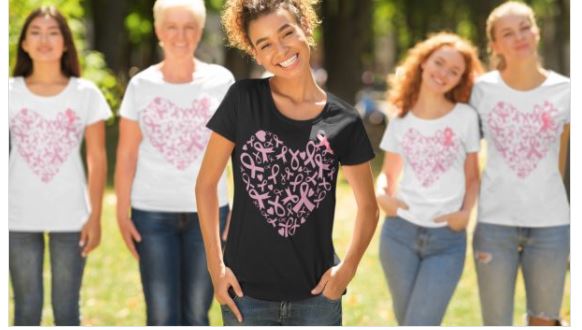 Breast Cancer Awareness Tee - Nylah J. Custom