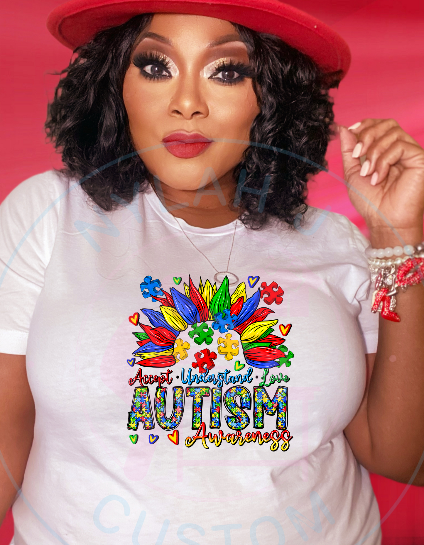 Accept, Understand, Love Autism Awareness T-shirt