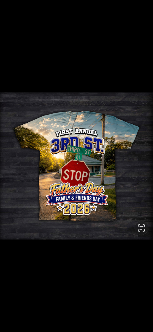 Custom 3D Tshirt-Front & Back Design