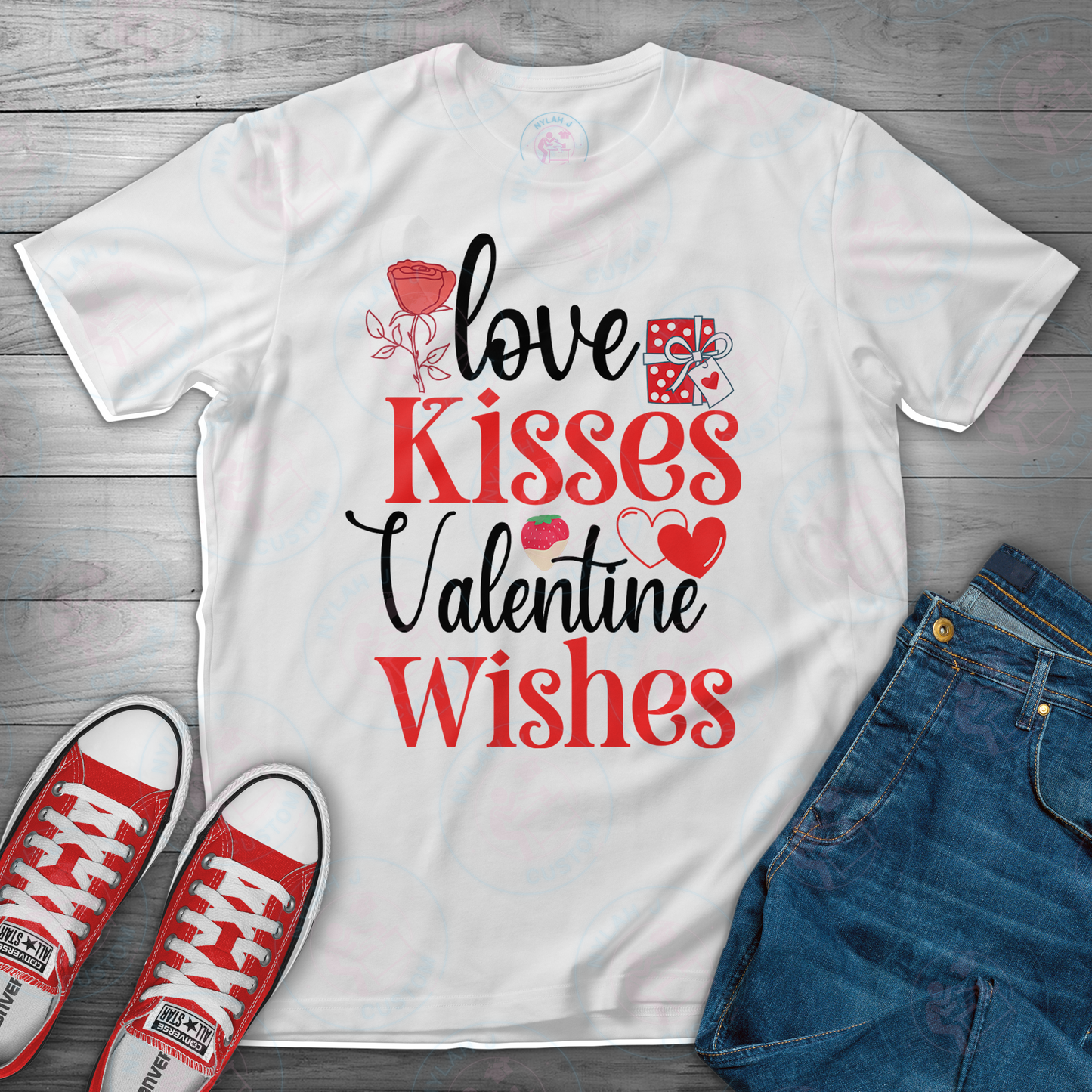 "Love in Every Thread" - Valentine's Day Themed Tee Collection