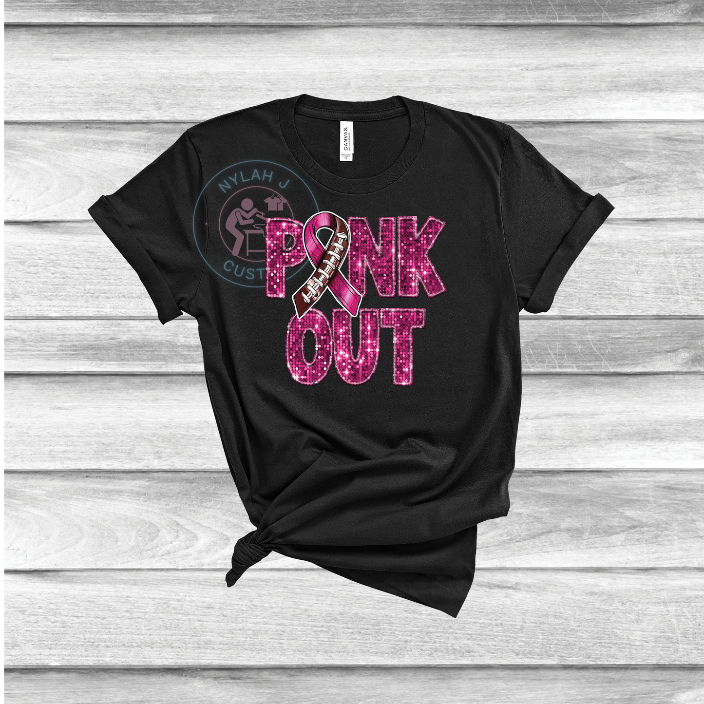 PINK OUT -BREAST CANCER AWARNESS T-SHIRT #3