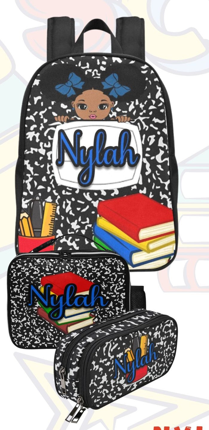 Customizable BacktoSchool Swag Bundle Nylah J. Custom