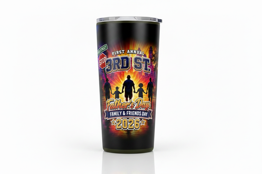 3rd St. Father's Day 20oz Sublimation Tumbler 2026