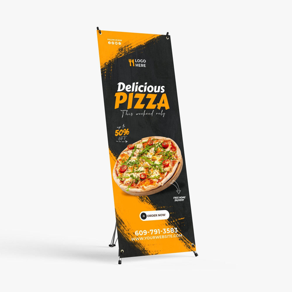 X BANNER STAND