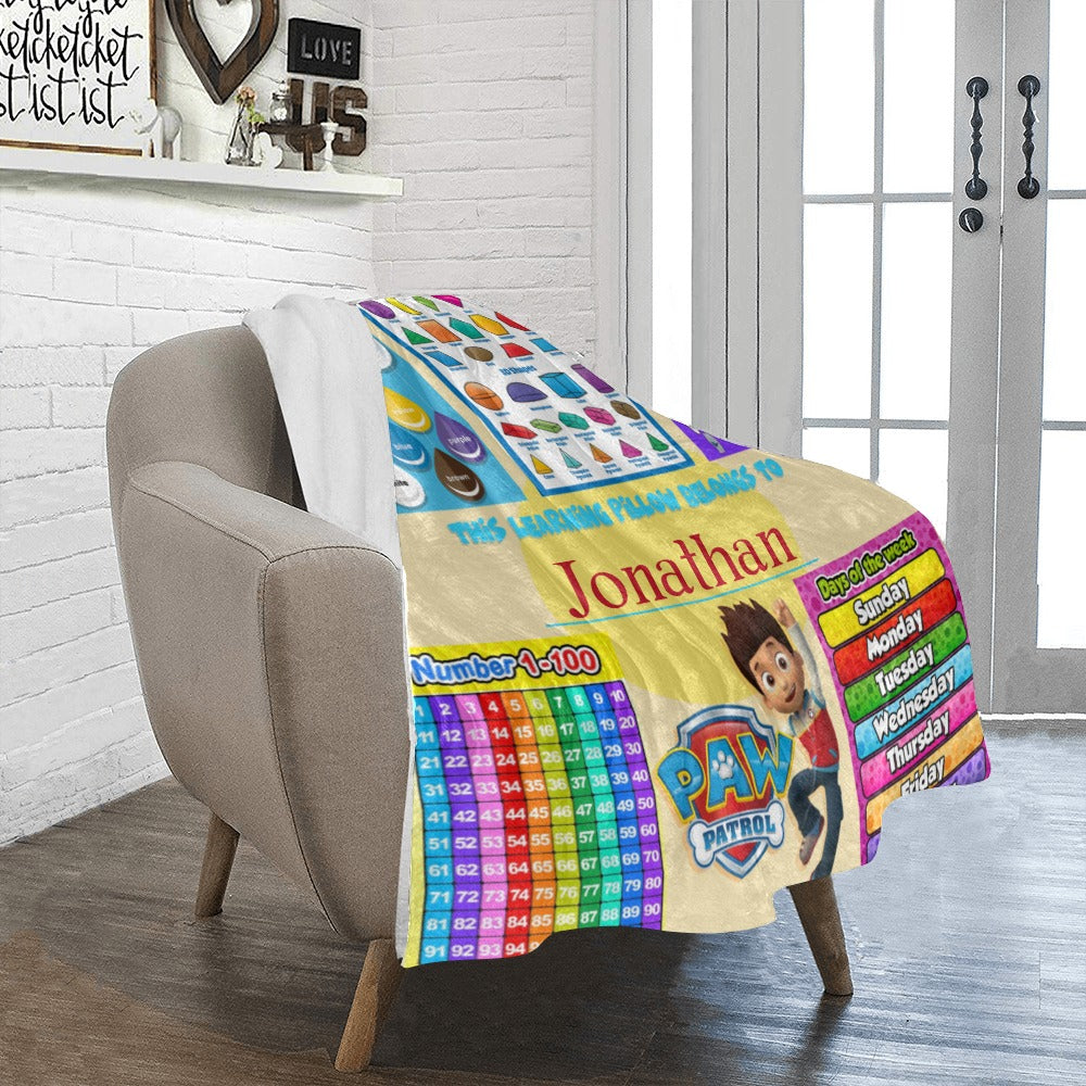 Custom Learning Blanket