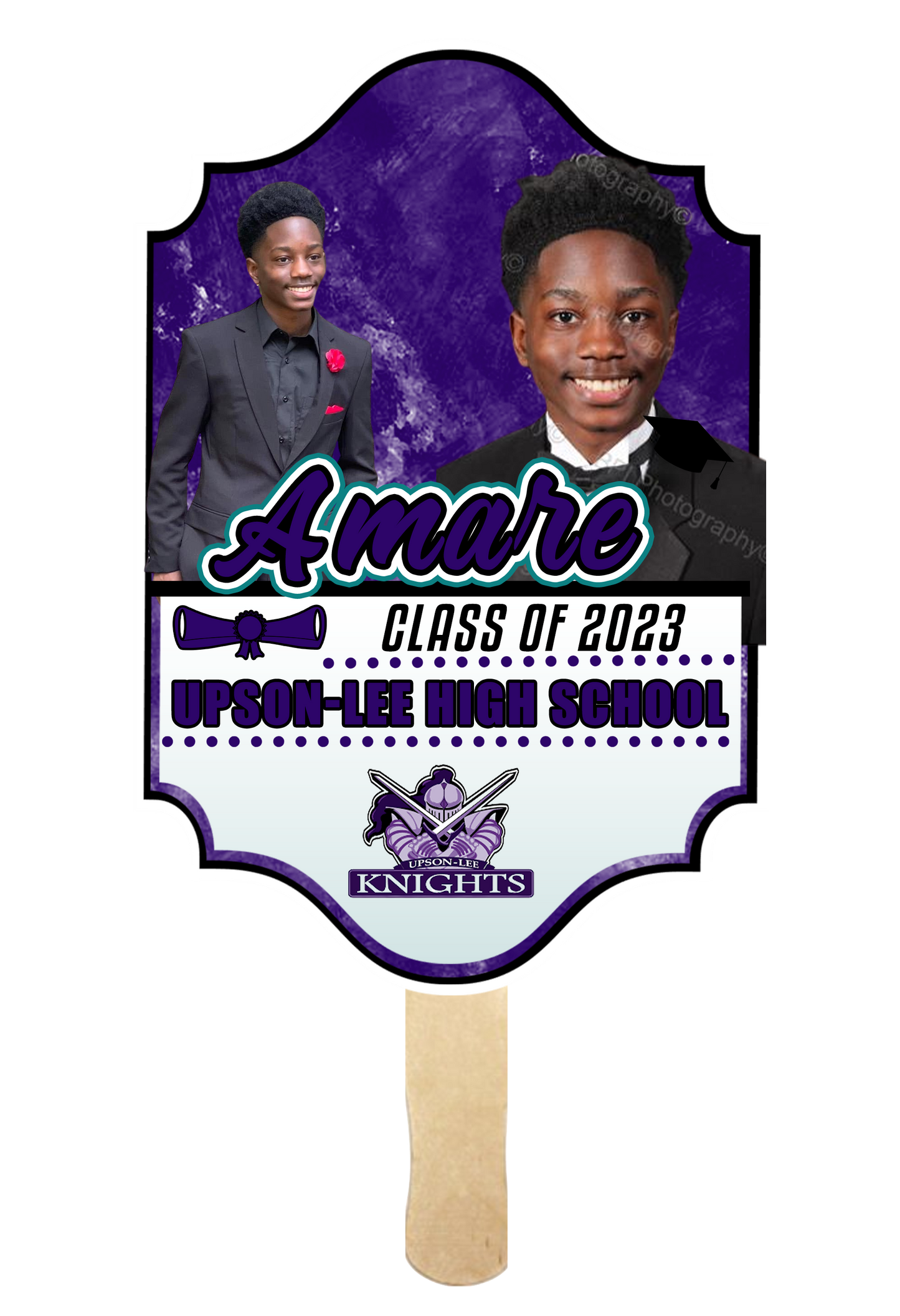 Custom Fans Graduation Memorial(Paper)