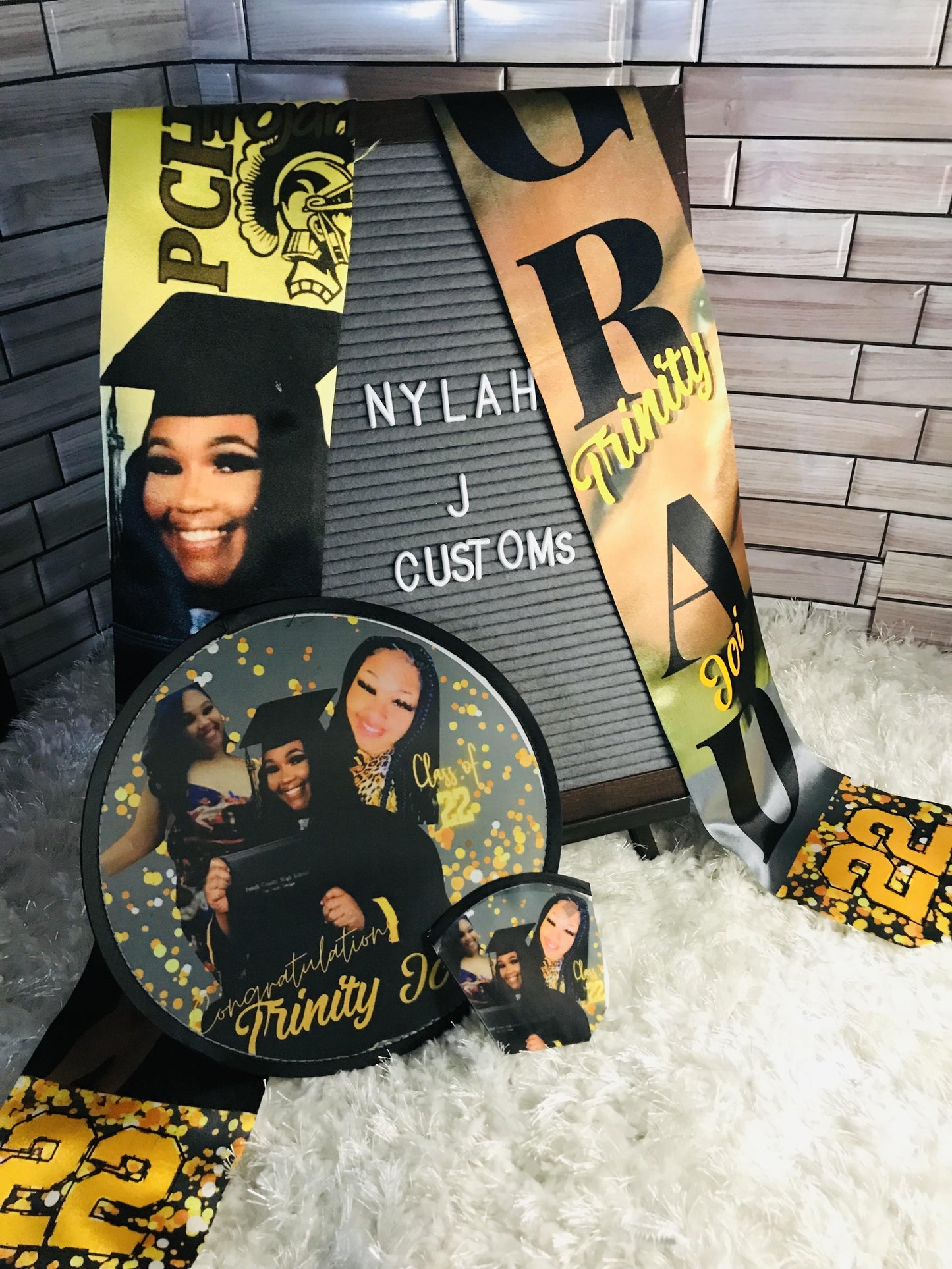 Graduation Stole - Nylah J. Custom