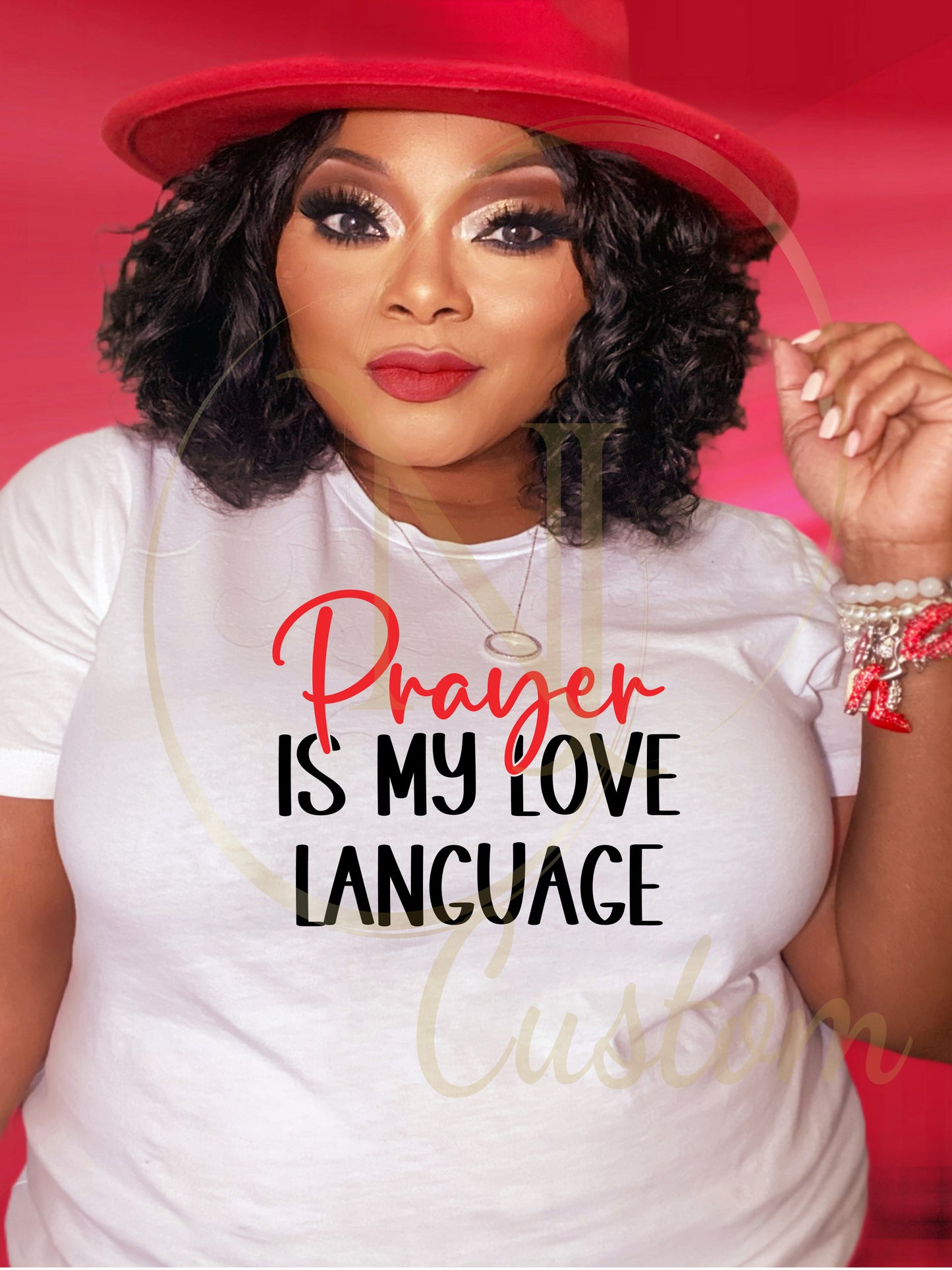 PRAYER IS MY LOVE LANGUAGE STATEMENT TEE