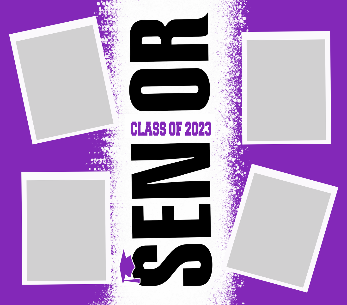 SENIOR 2K23 CUSTOM PHOTO  20 OZ TUMBLER GRADUATION GIFTS